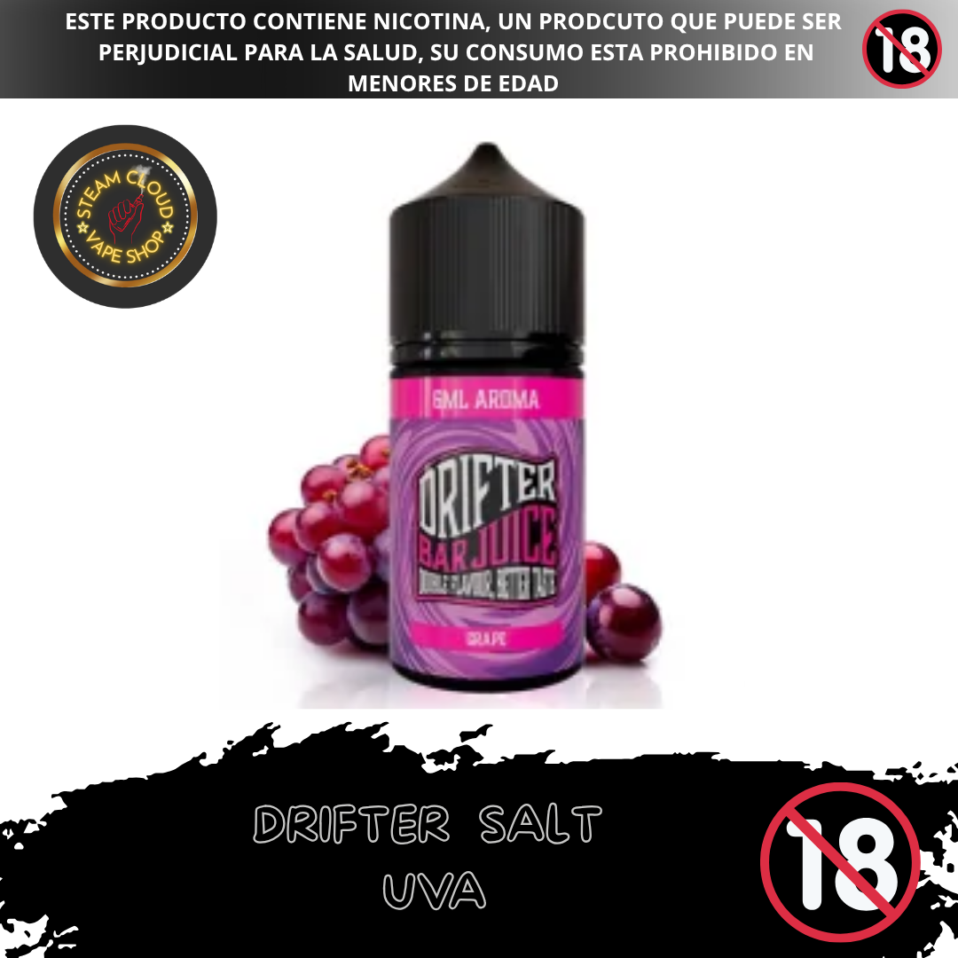 Drifter Bar Grape - Sal de Nicotina 30ml