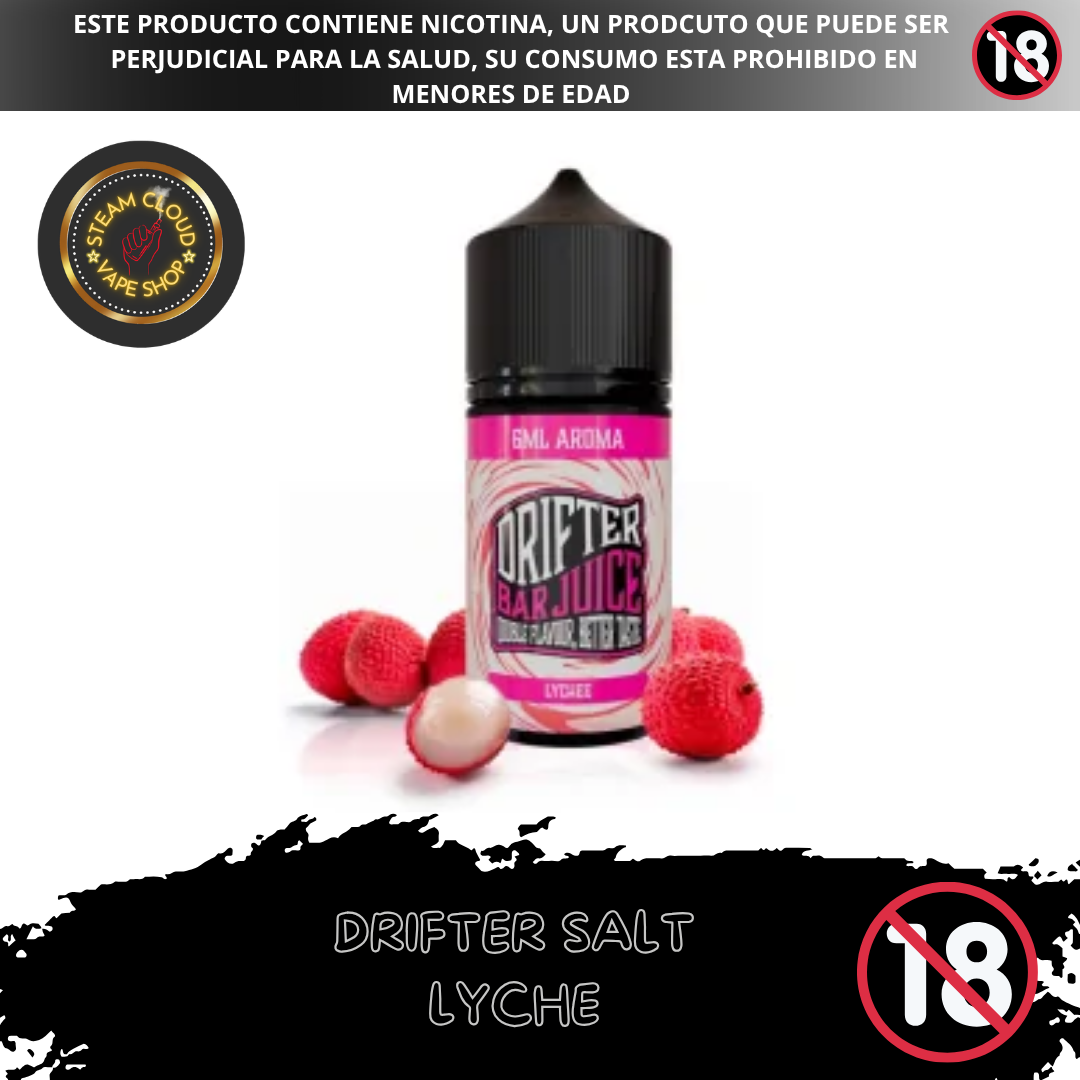 Drifter Bar Lychee - Sal de Nicotina 30ml