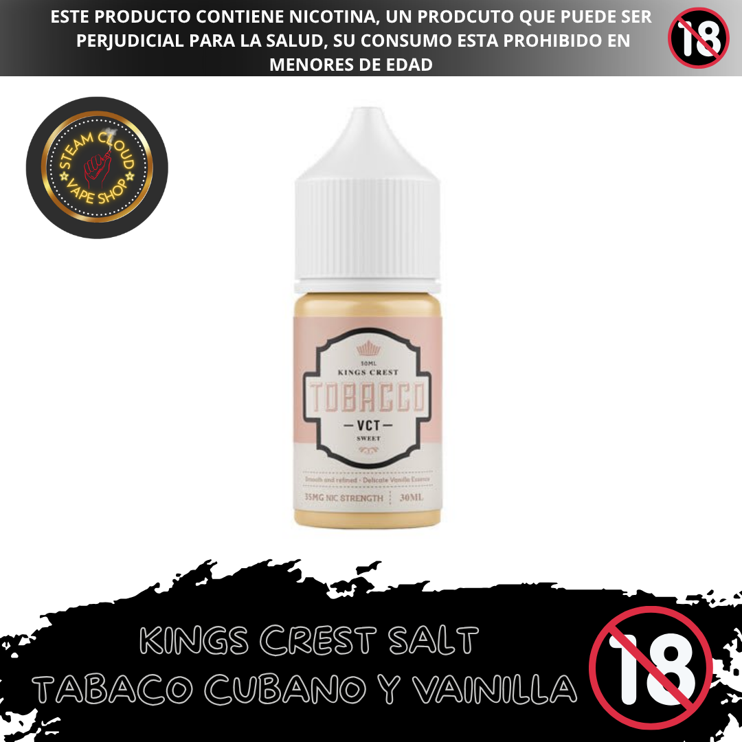 King's Crest Tobacco Sweet - Sal de Nicotina 30ml