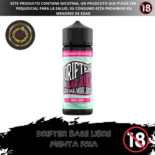 Drifter Bar Sweet Mint  - Base Libre 120ml