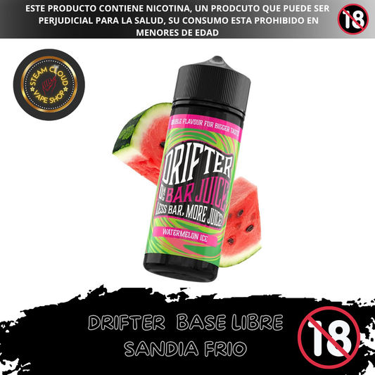 Drifter Bar Watermelon Ice - Base Libre 120ml