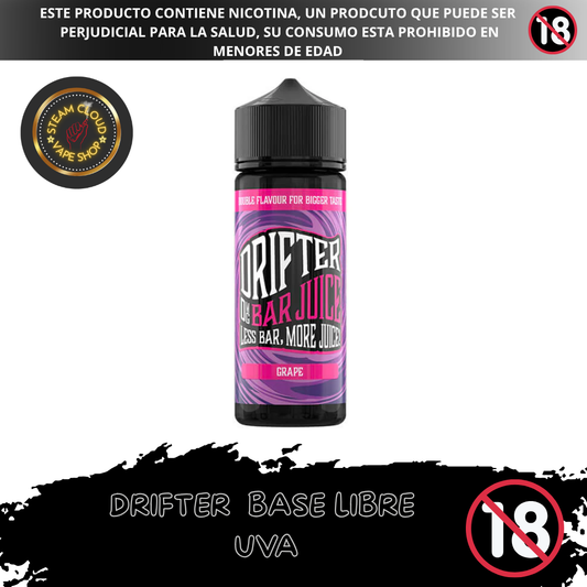 Drifter Bar Grape  - Base Libre 120ml