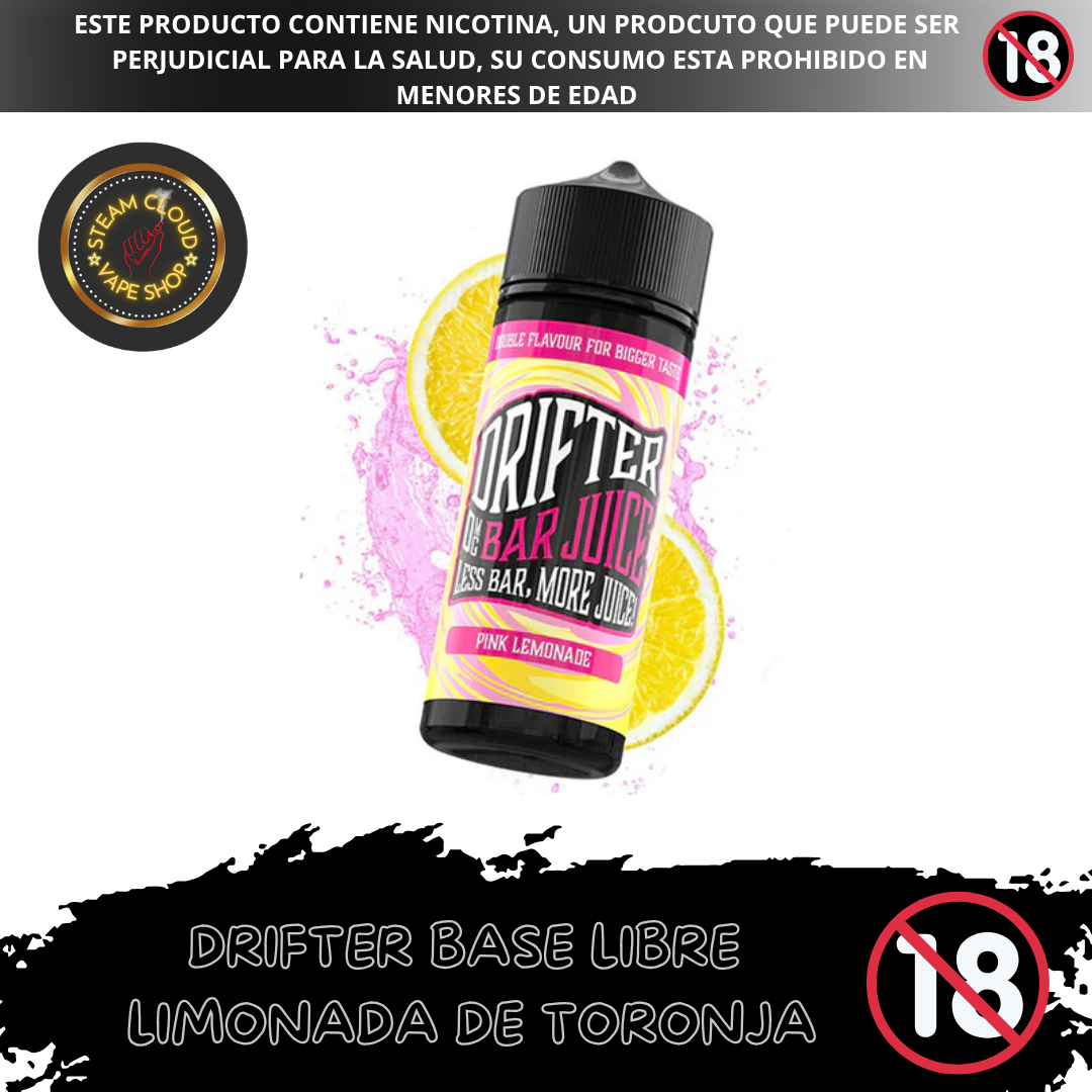 Drifter Bar Pink Lemonade - Base Libre 120ml