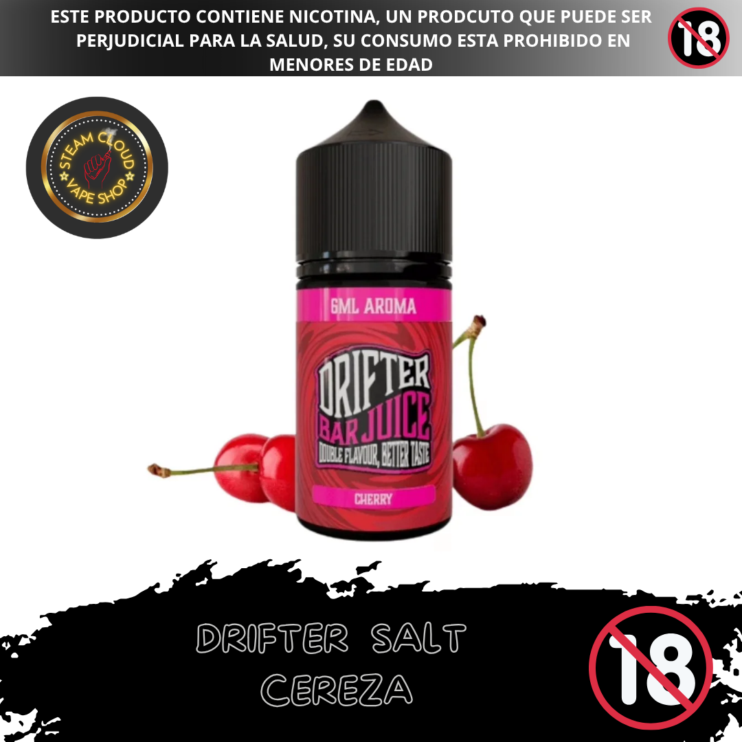Drifter Bar Cherry - Sal de Nicotina 30ml
