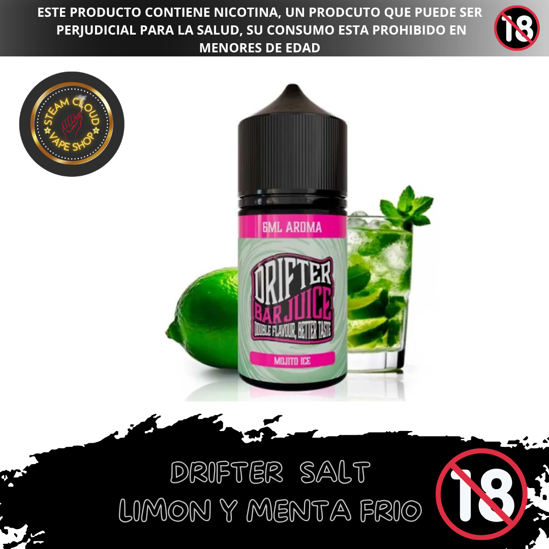 Drifter Bar Mojito Ice - Sal de Nicotina 30ml