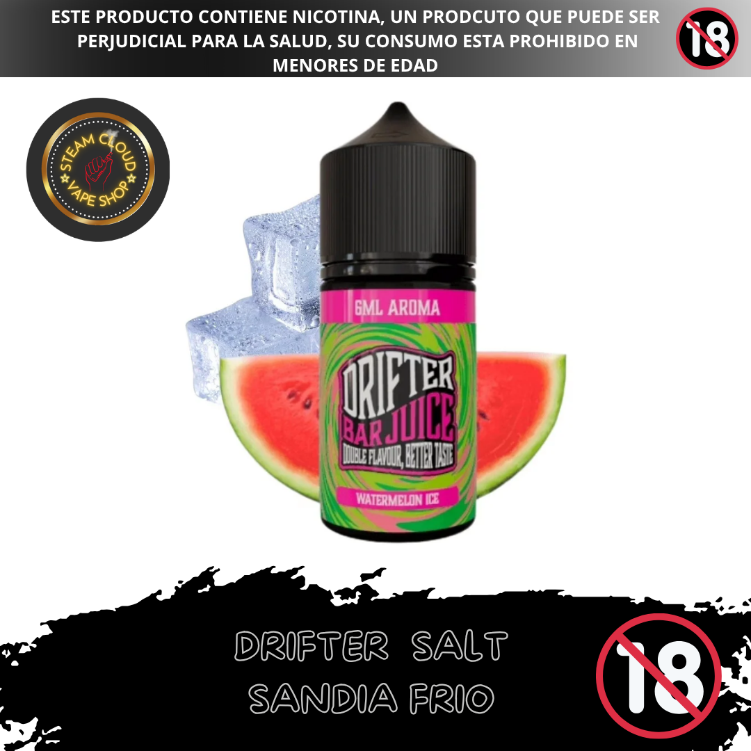 Drifter Bar Watermelon Ice - Sal de Nicotina 30ml