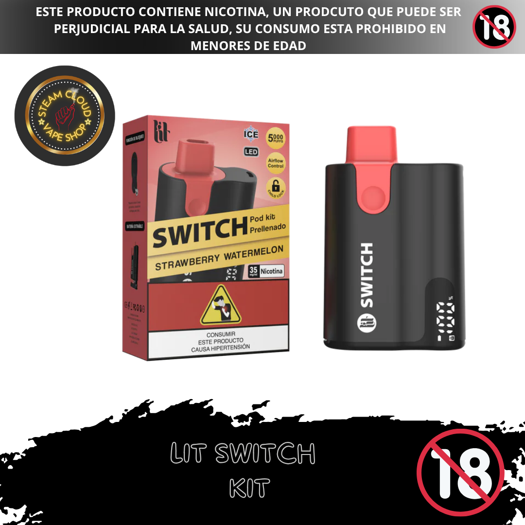 Lit Switch 5k - Pod Semi Desechable