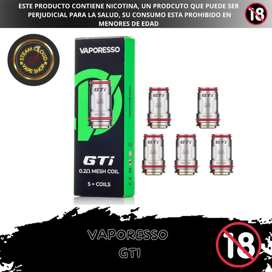 Vaporesso GTI - Resistencia