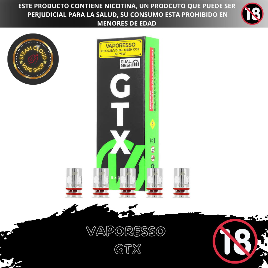 Vaporesso GTX - Resistencia