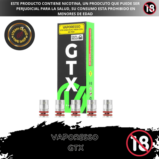 Vaporesso GTX - Resistencia