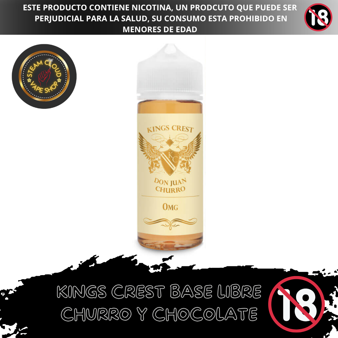 King's Crest  Don Juan Churro - Base Libre 120ml