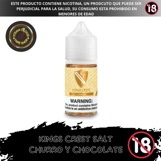 King's Crest  Don Juan Churro - Sal de nicotina 30ml