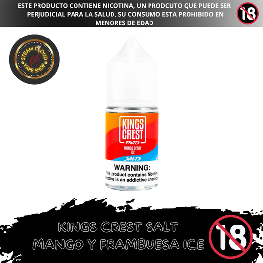 King's Crest Fruits Mango Berry Ice - Sal de Nicotina 30ml