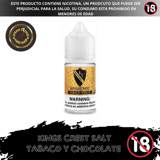 King's Crest Don Juan Tabaco Dulce - Sal de Nicotina 30ml