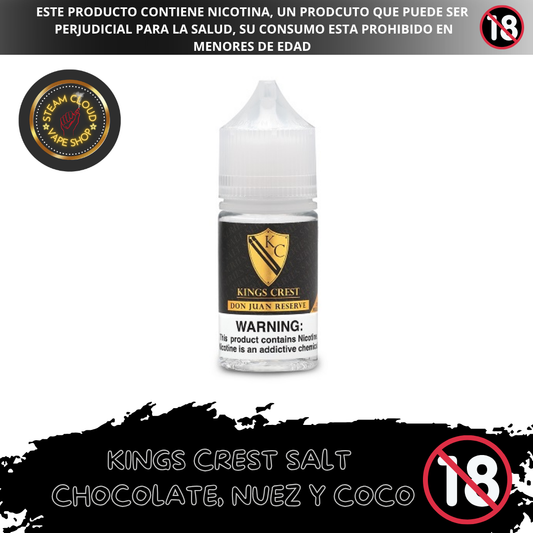 King's Crest Don Juan Reserve - Sal de Nicotina 30ml