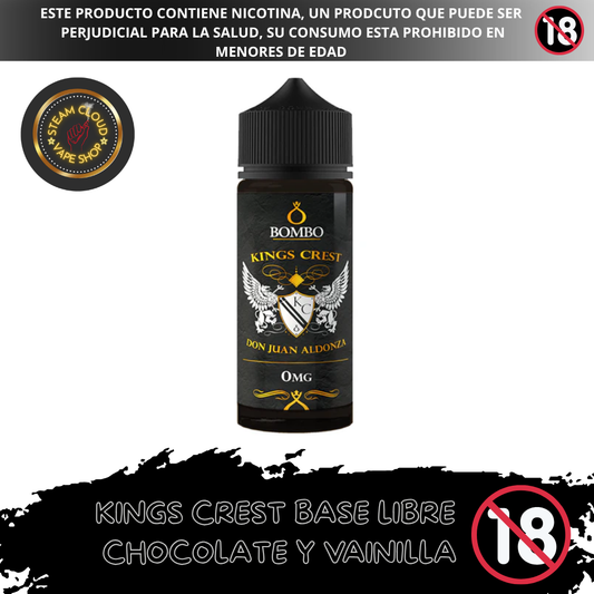 King's Crest Don Juan Aldonza - Base Libre 120ml